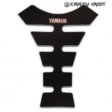 Наклейка на бак CRAZY IRON Yamaha Carbon